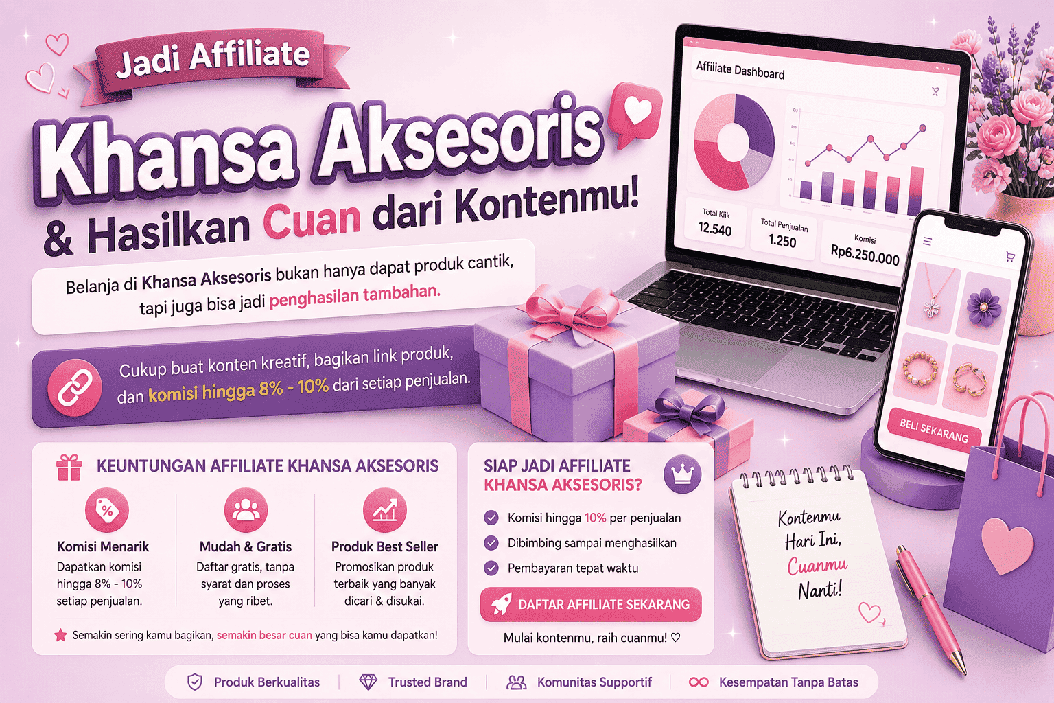 Dapatkan Komisi hingga 10% - Dapatkan Komisi hingga 10%